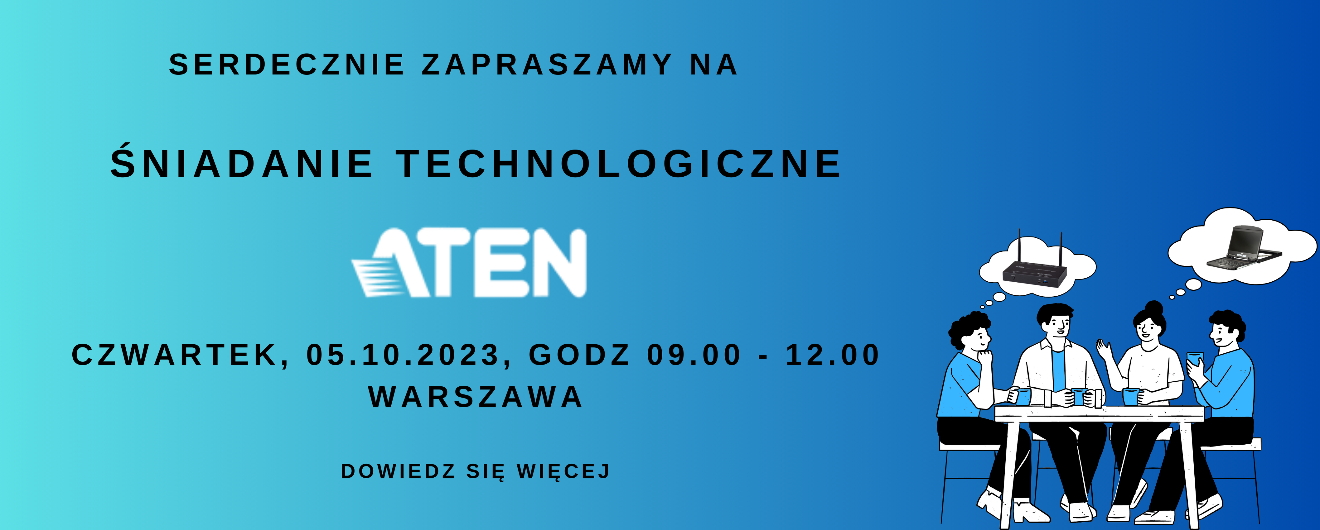 Śniadanie technologiczne Storage IT z ATEN